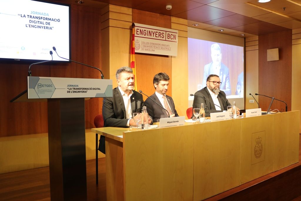 Los colegios de ingenieros catalanes agrupados en la METGEC fijan como prioridad la transformación digital